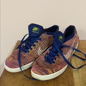 Nike Colorful Knit Tennis Sneakers